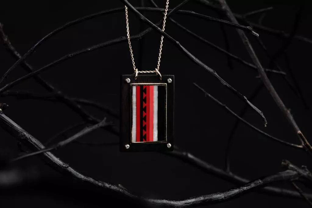 Saudi Pattern Pendant