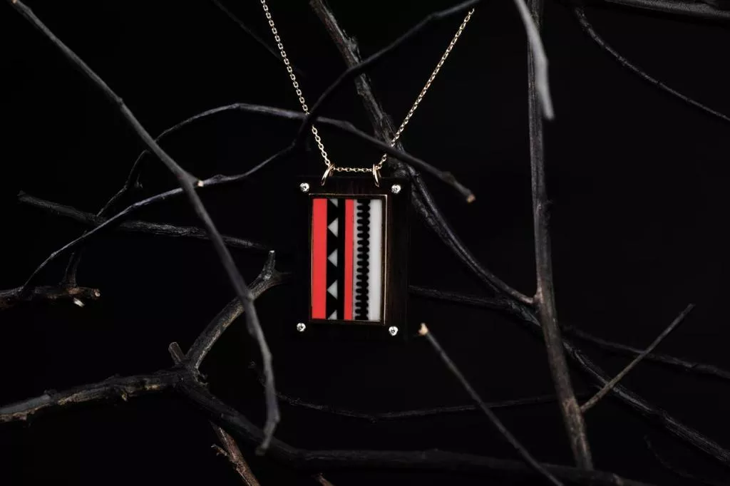 Saudi Pattern Pendant