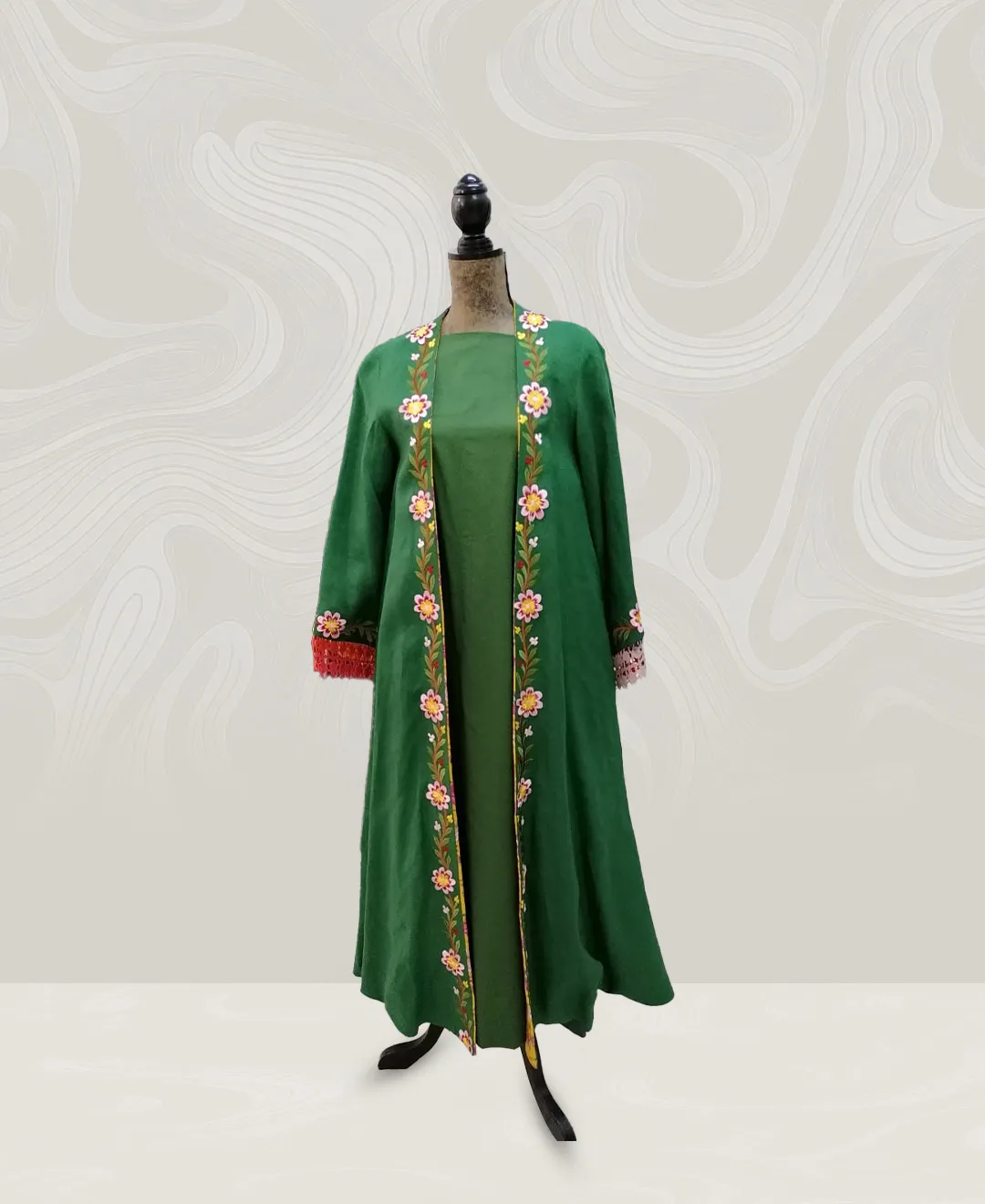 Light Pink Cotton Jalabiya