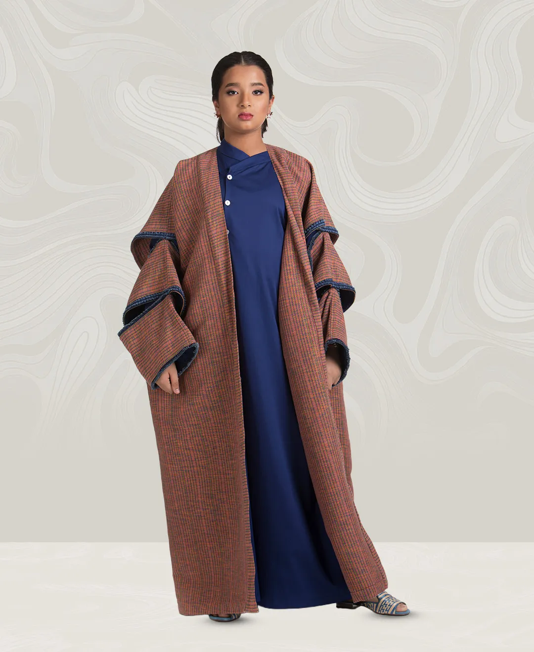 Two piece Bisht and Thob